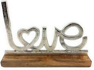 Trofeo de escultura de aluminio de Navidad único con base de madera Artículos para el hogar decorativos ecológicos hechos a mano para exportación al por mayor - Product Image 5