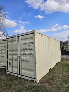 Dry <b>Container</b> 20ft 74.4 CUM Capacity Green Shipping <b>Container</b> for Sale - Product Image 6