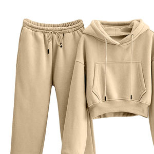 Conjunto de Sudadera con Capucha y Pantalones Deportivos Personalizados 2024 para Mujer, Resistentes al Viento, Transpirables, de Corte Regular, para la Temporada de Invierno - Product Image 2