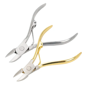 Alicate Pédicure Plata Acier inoxydable Vente en gros Professionnel Ongles épais ou incarnés Coupe-ongles Pince Pince - Product Image 2
