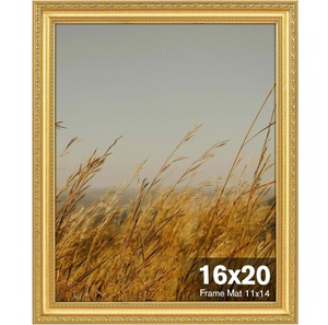 Vintage <b>Brass</b> Metal Photo <b>Frame</b> Square Shape with Minimalist Style and Brushed Edges for Home Office or Interior Shelf Styling - Product Image 1