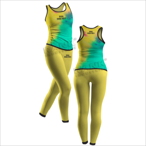 Ensembles de yoga pour femmes à séchage rapide, taille haute élastique, motif uni, logo frontal, 2 pièces, écologiques, respirants, prix bas, vente en gros - Product Image 4