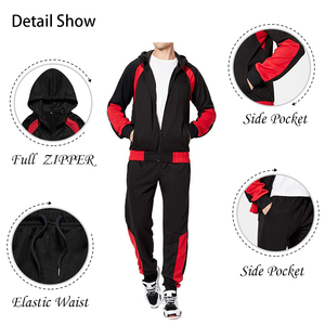 Men's Tracksuit Set Modern Comfort <b>Fit</b> <b>Perfect</b> for Workouts Breathable Casual Wear Offers Stylish Design Wholesale - Product Image 6