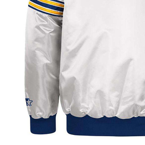 Best Selling Custom High Quality Satin <b>Baseball</b> Varsity <b>Jacket</b> Solid Color Waterproof Thick Winter Fashion <b>for</b> <b>Men</b> - Product Image 6