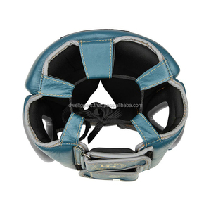 Custom Boxing Head Guard OEM Manufacturer Premium PU Leather Headgear for Sparring Training - Product Image 4