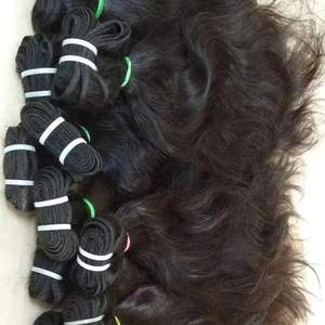 Luxury Virgin Indian Human <b>Hair</b> <b>Extensions</b> Straight Wavy <b>Curly</b> Wholesale - Product Image 1