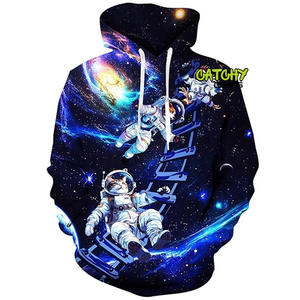 เสื้อสเวตเชิ้ตผ้าฟลีซคอกลมสำหรับผู้ชาย สไตล์ยูนิเซ็กซ์ เนื้อผ้านุ่ม อุ่นสบาย เหมาะสำหรับใส่ลำลองในฤดูใบไม้ร่วงและฤดูหนาว ผู้ผลิตแบบ OEM - Product Image 5