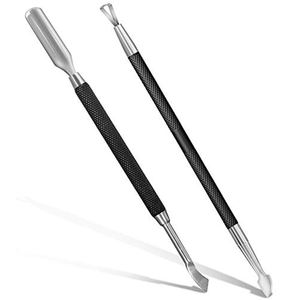 Puntas afiladas, empujador de uñas para cutículas, herramientas de arte para esmalte de uñas de acero inoxidable, empujador de uñas para cutículas hecho en Pakistán CE ISO - Product Image 4