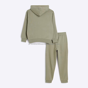 Ensemble sweat-shirt et pantalon de survêtement en molleton biologique pour homme, survêtement personnalisé pour homme, coton biologique pour homme - Product Image 5