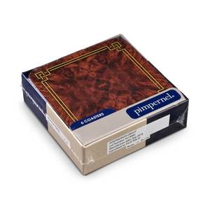 Luxury Wooden Walnut Coasters With Round <b>Edges</b> Customize Printed Design Best Durable and Eco Friendly for Table Decor India 2025 - Product Image 2