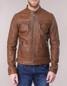 Chaquetas de Motocicleta para Hombre de Cuero Vacuno de Alta Calidad, Impermeables, Transpirables, Resistentes al Viento, Tallas Grandes, Anti-UV, para Todas las Estaciones, en Venta - Product Image 4