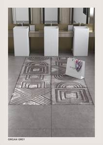 Azulejos de cerámica rústicos modernos de 600x600mm, mármol de porcelana de cerámica de 60x60cm con brillo mate, azulejos de suelo de pared para Interior de baño - Product Image 2