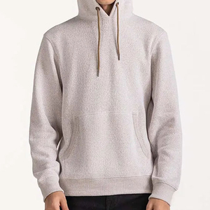 เสื้อฮู้ดผู้ชายทรงหลวมสไตล์ใหม่ ผ้าฝ้าย 100% ระบายอากาศได้ดี เป็นมิตรกับสิ่งแวดล้อม สำหรับฤดูหนาว ความยาวปกติ ผ่านการซัก ปักลาย บริการ OEM - Product Image 5