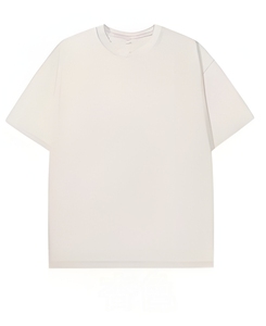 Haute qualité Polyester/coton personnalisé col rond Pro Club toile respirant coupe régulière T-Shirts impression lavage à l'acide pour hommes - Product Image 1