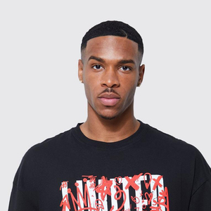 En Stock, venta al por mayor, camisetas de manga corta para hombre, camiseta personalizada con estampado Puff, imágenes impresas, camiseta - Product Image 5