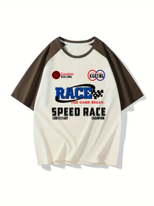 Camisetas de algodón 100% de calidad superior directas del fabricante para hombre, duraderas para uso en exteriores, 260 gramos de peso de tela - Product Image 6