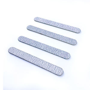 Lime à ongles en papier de verre de haute qualité noire grain 100 double face pour manucure professionnelle personnalisée vente en gros - Product Image 4