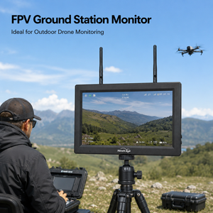 Monitor FPV Hawk Eye Little Pilot Captain de 10 Pulgadas, Pantalla con Receptor Dual 4.9G 5.8G para Dron RC - Product Image 5