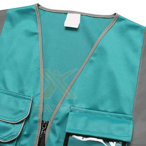 Best Selling Custom Made Safety <b>Reflective</b> <b>Vest</b> Nylon Polyester Material Safety <b>Reflective</b> <b>Vest</b> - Product Image 5