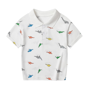 100% algodón impreso niños Polos verano Slim Fit Unisex niños Polos diseño personalizado moda Polos de BD - Product Image 3