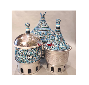 Design attrayant Buffet en acier inoxydable chauffe-plats avec calligraphie travail maison et hotelware servant chauffe-plats - Product Image 3