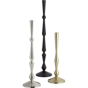 Proveedores indios de candelabro de diseño elegante, soporte de vela de color dorado metálico de calidad superior a precio competitivo - Product Image 4