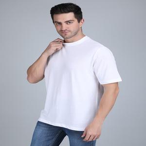 Ropa de calle, venta al por mayor, algodón orgánico PV PC en diferentes métodos de impresión y Material, Camiseta de cuello redondo para hombre en Stock para la venta - Product Image 3