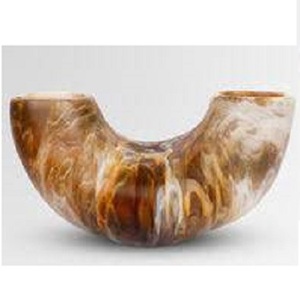 Luxury Handmade Resin <b>Decorative</b> Vase <b>Purple</b> Green White Modern Art Flower Pot Home Table Centerpiece Ramadan Eid Gift - Product Image 5