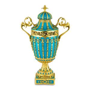 Pot en métal antique verdigris carré fait à la main, résistant au lave-vaisselle, avec pieds, pour la décoration de la cuisine - Product Image 6