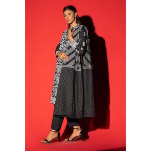 Costume 3 pièces en tissu cambric imprimé pour femmes KJP-43019 - Product Image 5