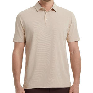 Polos personalizados para hombre con logotipo bordado Material de algodón de ajuste OEM Estilo de manga corta y opciones de marca - Product Image 2