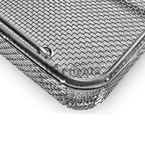 Cestas de malla de alambre hechas de acero inoxidable quirúrgico médico para esterilización Precios al por mayor Cestas de esterilización - Product Image 4