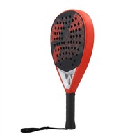 Oferta Especial: Raqueta de Tenis Playa JAS Personalizada de Fibra de Carbono 3K 12K 18K con Impresión Profesional, Forma de Diamante/Lágrima, Portátil de Poliéster