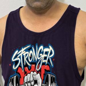 Camiseta de tirantes de gimnasio con diseño de logotipo personalizado de mejor Material para hombre, camiseta sin mangas de punto Lisa transpirable de talla grande, superventas, técnica lavada - Product Image 6