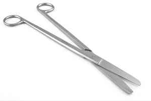 Tijeras uterinas Sims de alta calidad, cuchillas TC de 9,1/4 ", tijeras quirúrgicas de ginecología japonesas romas de acero inoxidable certificadas - Product Image 5