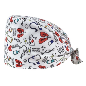 Casquette de gommage confortable toute la journée avec tissu léger et bandeau anti-transpiration intégré pour les médecins et les infirmières - Product Image 4