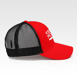 Casquette de camionneur brodée avec logo personnalisé Fabricant de casquette de baseball Vente en gros Snapback Running High Quality 6panel Mesh Gorras pour homme - Product Image 4