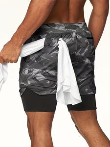 Pantalones Cortos Deportivos para Entrenamiento Dinámico con Tela de Secado Rápido y Comodidad Atlética, Ideales para Correr, Trotar, Gimnasio, Ejercicios Físicos - Product Image 5