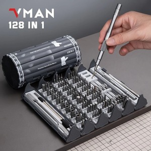 VMAN <span class=keywords><strong>TOOLS</strong></span> Juego de destornilladores magnéticos 128 en 1 Herramienta multimanual de precisión Destornilladores hexagonales Torx - Product Image 2