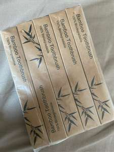 Brosse à dents en bambou écologique de qualité supérieure, fabriquée au Vietnam, à poils doux, tendance actuelle de Blue Lotus - Product Image 2