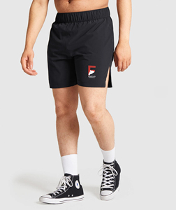 Fizzan International Custom Two-<b>Layer</b> Workout Sweat Shorts Anti-Emptied Gym Shorts New Design Casual Style Men's OEM Service - Product Image 1