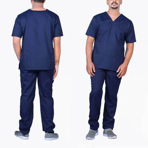 Les médecins et les infirmières unisexe frottent l'uniforme d'infirmière place le plus vendu frottent l'ensemble pour l'hôpital - Product Image 1