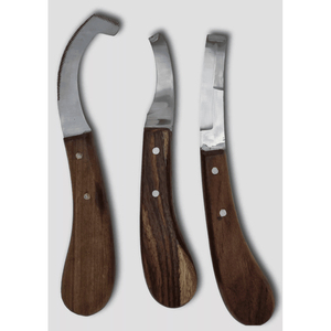 Juego de 3 Cuchillos para Cascos de Herrador Reutilizables, Cuchillos de Doble Cara para Recortar Cascos Estrechos, Raspa para Cascos, Todo Tipo de Herramientas de Herrador Disponibles - Product Image 1