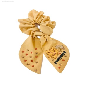 Personalizado 2025 indio bordado a mano semilla cuentas Scrunchies accesorio de moda para el cabello con cuentas Scrunchies pinzas para el cabello - Product Image 1