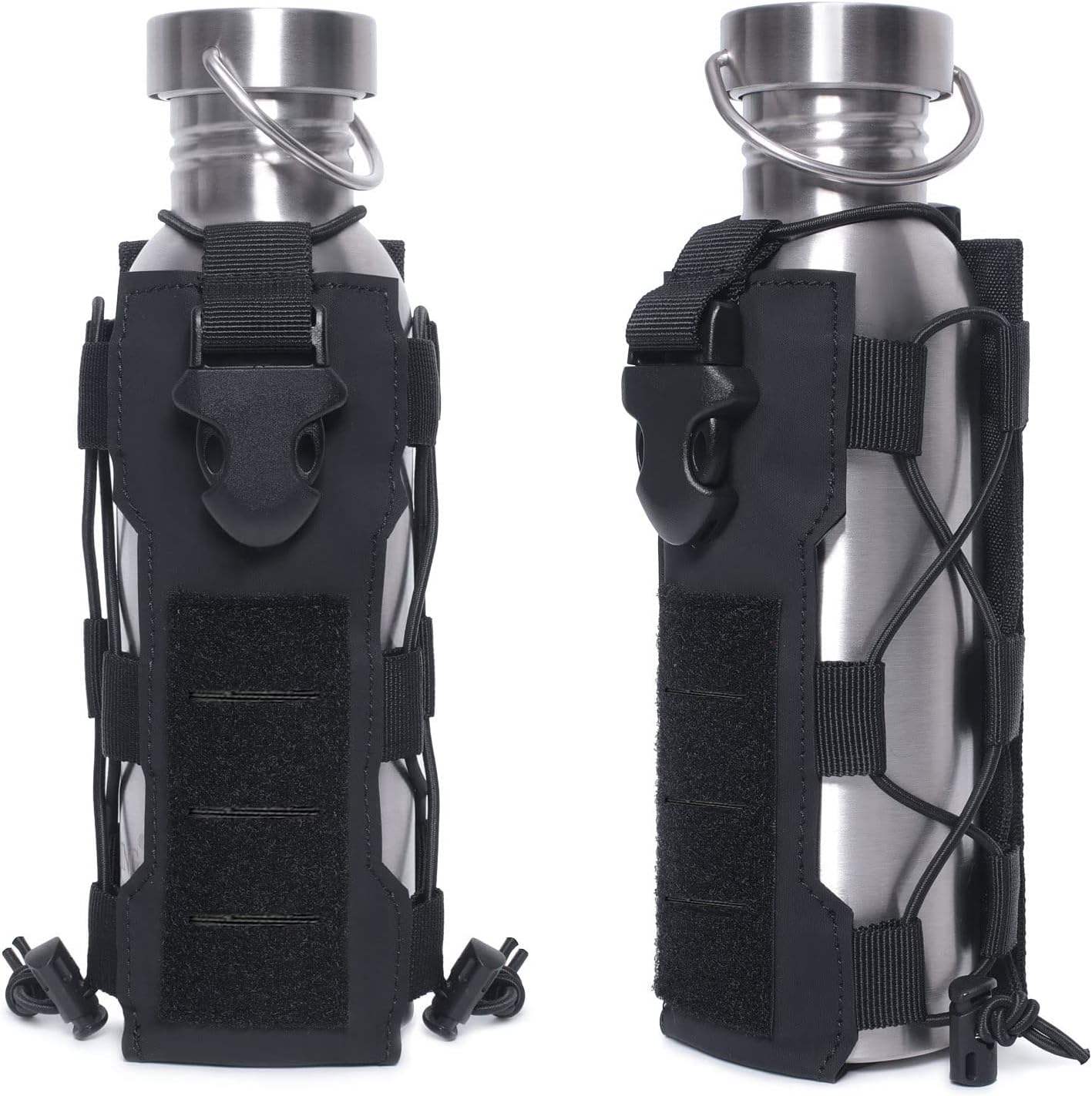 Tactical Molle Water Bottle Pouch Bag Outdoor Travel Hiking