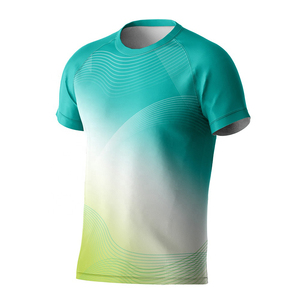 100% T-shirt de sérigraphie personnalisé en coton de qualité supérieure Chemise à col rond formelle OEM de haute qualité avec caractéristiques légères et respirantes - Product Image 3