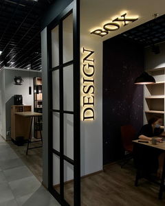 Letrero Luminoso Personalizado con Caracteres Publicitarios, Letrero Electrónico Brillante Dorado, Letrero LED Iluminado, Letras de Canal Retroiluminadas en 3D - Product Image 6