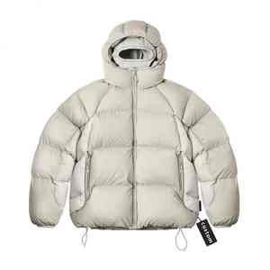 Manteau chaud d'hiver confortable et élégant veste en duvet d'extérieur épaisse veste à capuche personnalisée pour hommes - Product Image 4