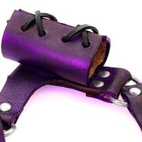Haute qualité droitier renaissance cuir épée grenouille réglable 100% fait à la main en cuir véritable médiéval épée grenouille/support