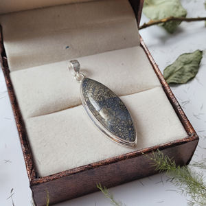 Colgante de Plata de Ley 925 personalizable para mujer, joyería hecha a mano con forma de marquesa con chapado en oro para compromiso - Product Image 5